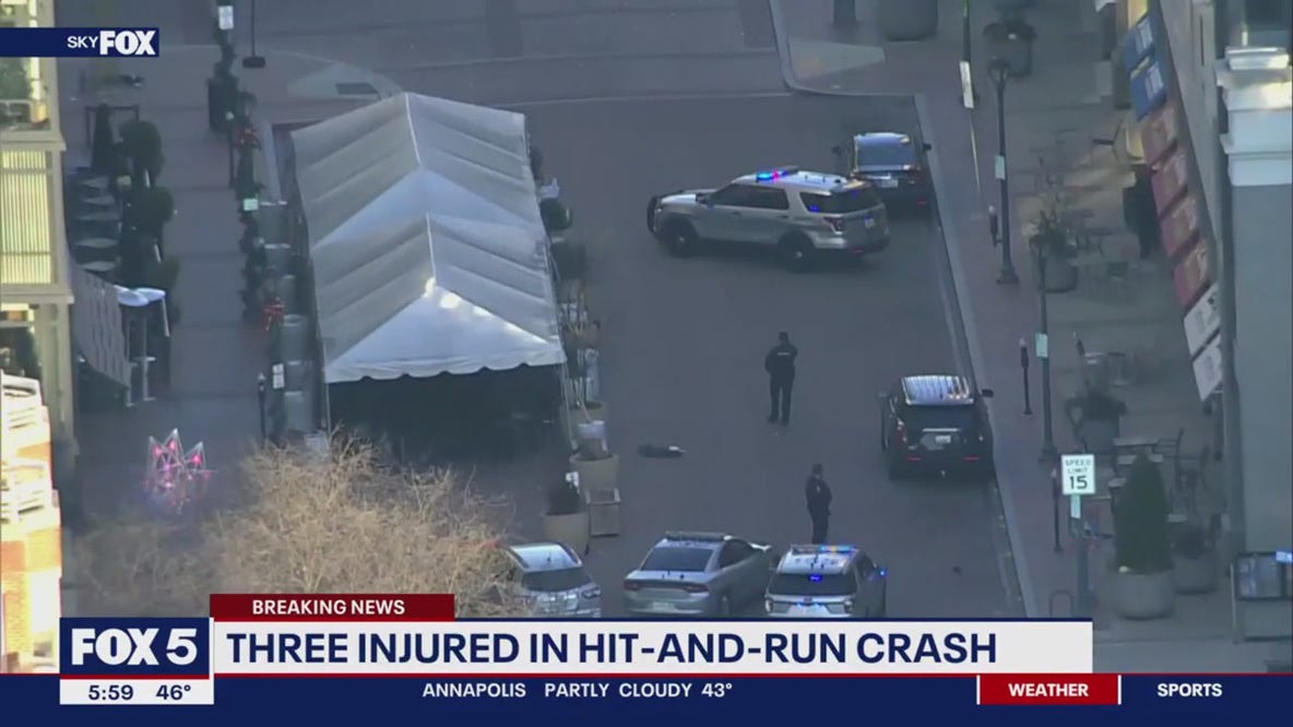 3 injured in Rockville hit-and-run crash